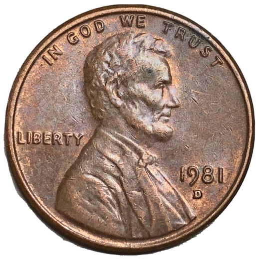 Regular penny